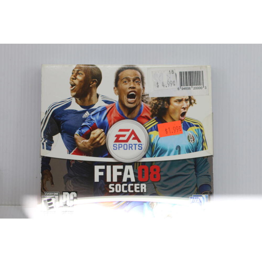 FIFA Soccer 08 Jewel Case (PC, 2010) Brand New · PC video game sealed